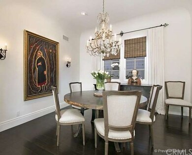 Formal Dining Room with exquisite chandelier