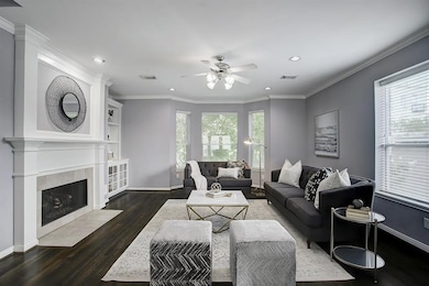 Living room located on the second floor with gaslo