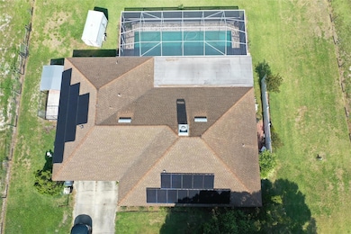 back of barn to the house