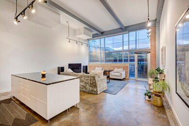 Industrial chic meets modern comfort with exposed