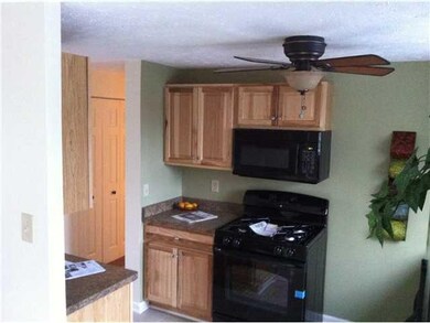 Kitchen. New gas stove, microwave and counter tops