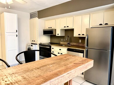 Nice wooden Bar within the Kitchen