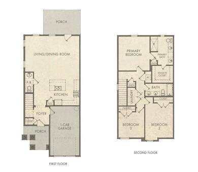 Villas on the Fairway Townhome Floor Pla