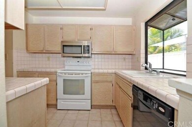 There's plenty of counter space in the kitchen
