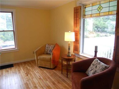 Living Room. Gleaming wood floors...