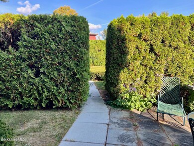 Walk-way to parking