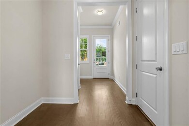 View in foyer to front door