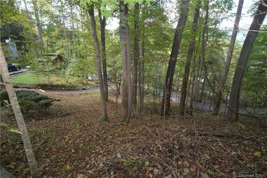 View from top of lot, looking down to entrance.