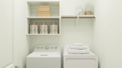 Laundry area featuring laundry area and washing ma