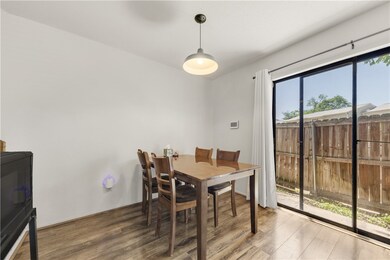 Dining room featuring wood finished floors