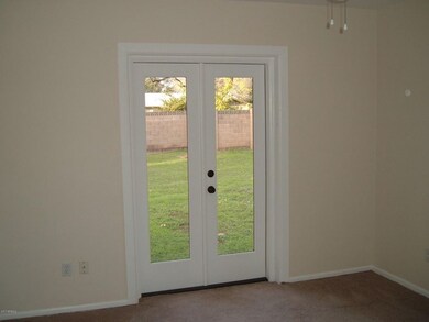 Bonita french doors in bedroom