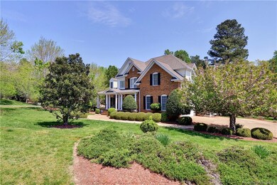 Extensive mature landscaping