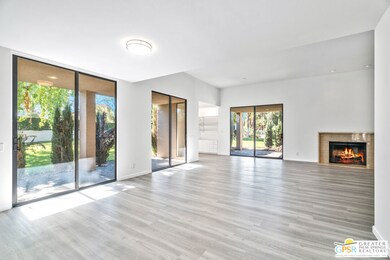 From entry looking into living & dining rooms
