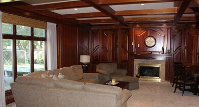 Living room w/large windows