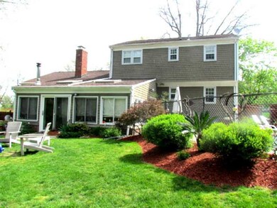 Yard/Garden. Private fenced back yard with lovely