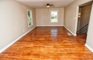 Gorgeous refinished hardwood floors