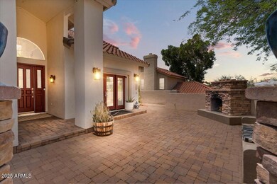 Entryway in Evening