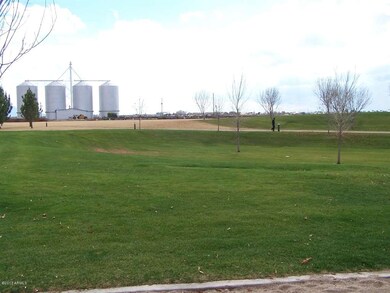One of many spacious greenbelt areas