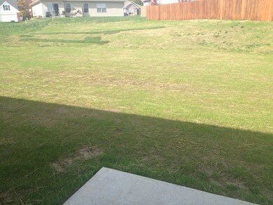 huge backyard