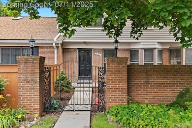 GATED ENTRY TO PATIO
