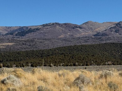 Mountain view with rural landscape