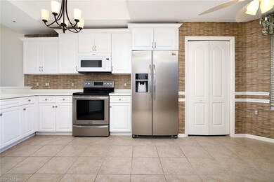 Kitchen with eat in area