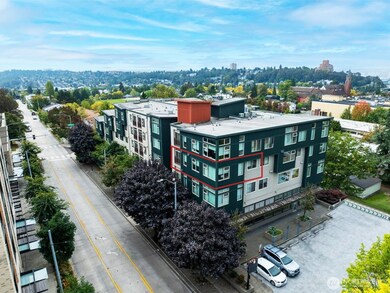 Rare corner unit near top of Welch Plaza!