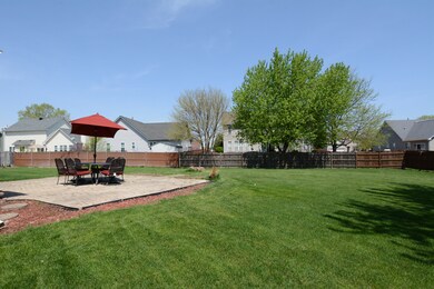 This backyard patio is perfect space for outdoor e