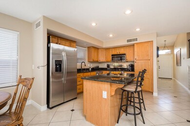 Kitchen has Granite