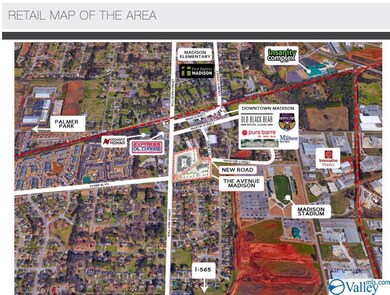 The Avenue-Madison, as shown by Crunkleton Commercial Real Estate's map, shows a location literally surrounded by I-565, Redstone, Research Park, Facebook, Madison Hospital, Town Madison, and Bridge Street.  19 Front Street is only 3 blocks away!