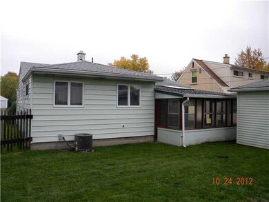 Exterior Back. Rear view of the dwelling.