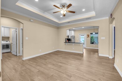 Open to kitchen.