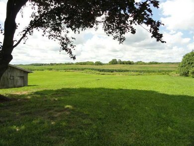 Yard/Garden. Rear Yard showing neighboring farm fi