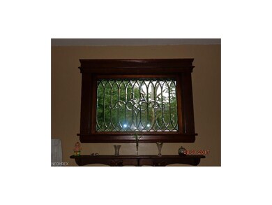 several original leaded glass windows.