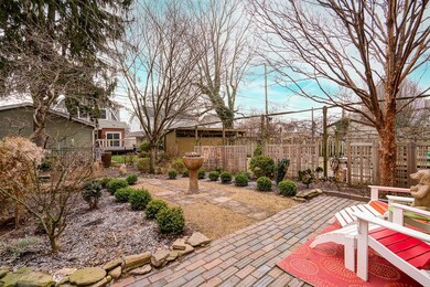 Back yard hardscaping