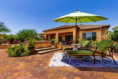 Backyard Hot Tub & Sun Bathing Area