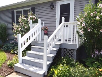 Front entry to home.