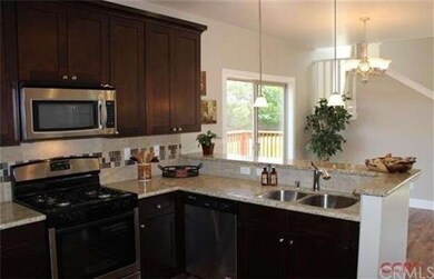 Java mocha cabinetry, stainless appliances.....sty