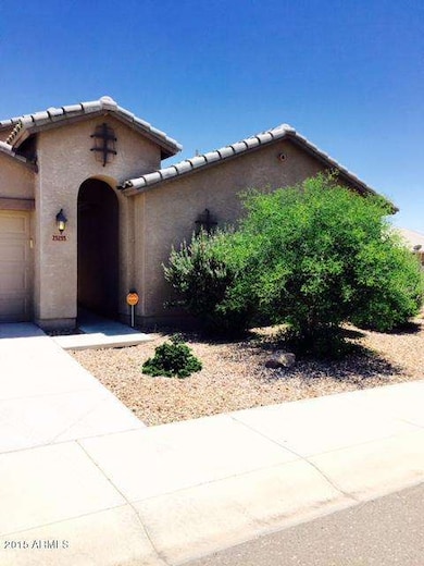 Front view corner lot