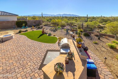 Backyard BBQ and Yard Looking Eastward