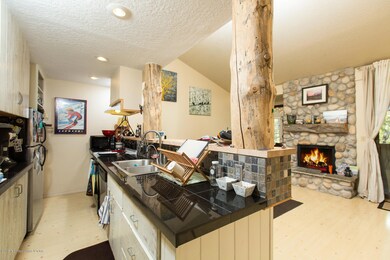Updated Kitchen Opens to Living Room