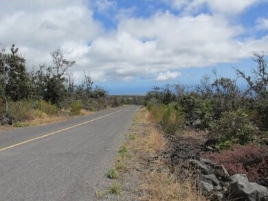 Looking down Pineapple circle to the ocean