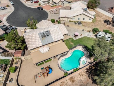 Big lot with RV parking and pool