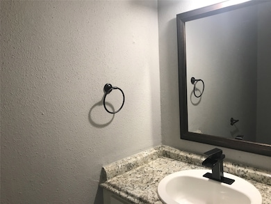 Downstairs powder room