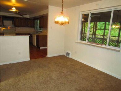 Dining Room. You can enjoy the views of nature through the Large Window here too!
