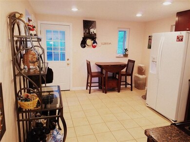 Large eat in kitchen