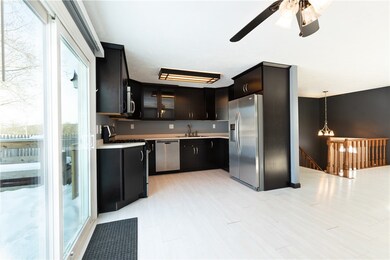 Updated Kitchen with stainless steel appliances