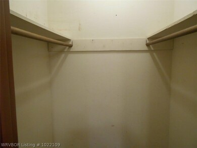 Walk in Closet in Master Bedroom.