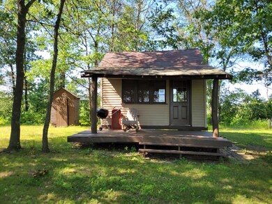 Small, one room, rustic cabin