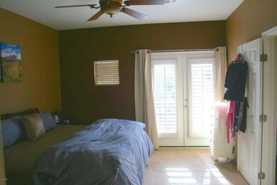 Bedroom with Doors to Patio